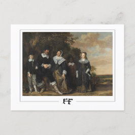 Frans Hals #277 - Fine Art Postcard Postkarte