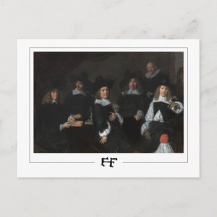 Frans Hals #28 - Fine Art Postcard Postkarte