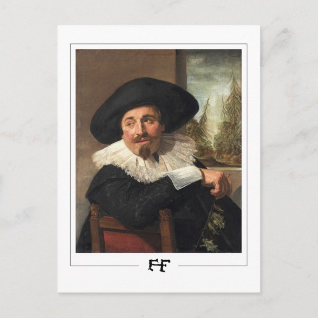 Frans Hals #2 - Fine Art Postcard Postkarte (Vorderseite)
