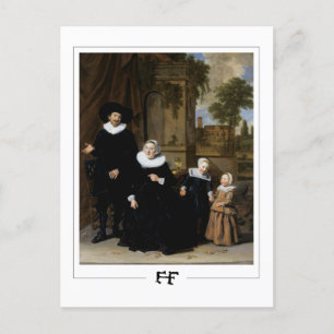 Frans Hals #5 - Fine Art Postcard Postkarte