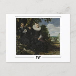 Frans Hals #82 - Fine Art Postcard Postkarte