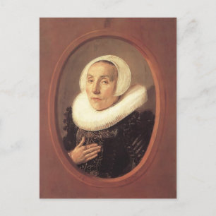 Frans Hals- Anna van der Aar Postkarte