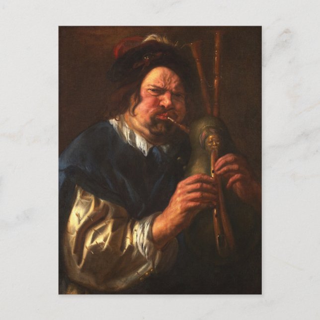 Frans Hals Art Postkarte (Vorderseite)