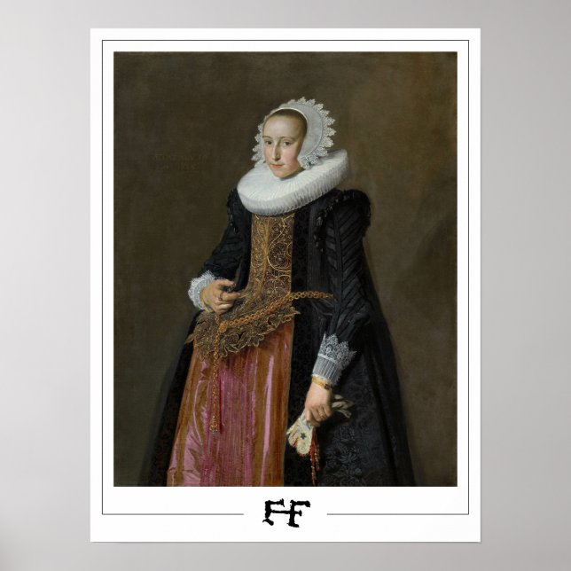 Frans Hals Zedign Art Poster #106 (Vorne)