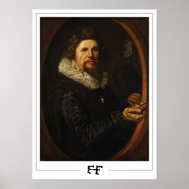 Frans Hals Zedign Art Poster #124 (Vorne)