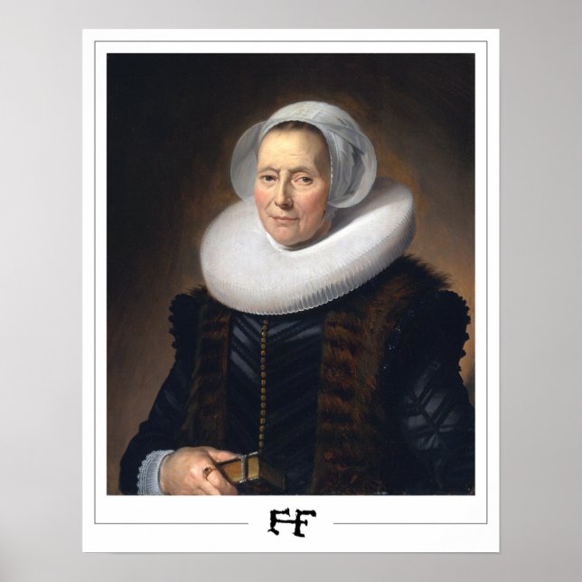Frans Hals Zedign Art Poster #225 (Vorne)