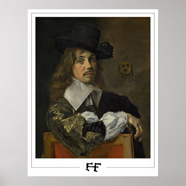 Frans Hals Zedign Art Poster #23 (Vorne)