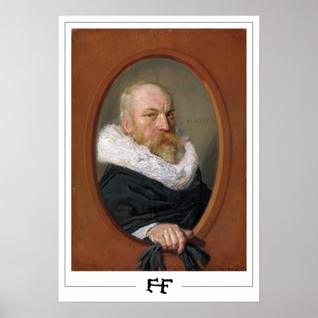 Frans Hals Zedign Art Poster #263 (Vorne)