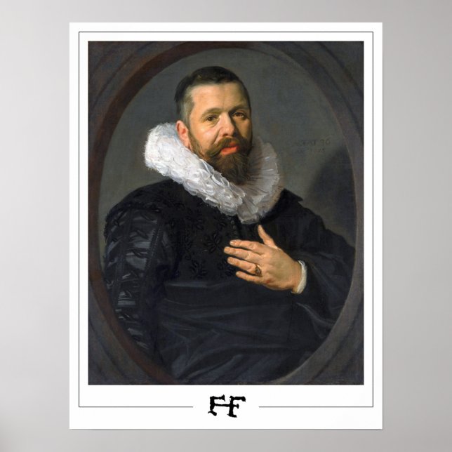 Frans Hals Zedign Art Poster #294 (Vorne)