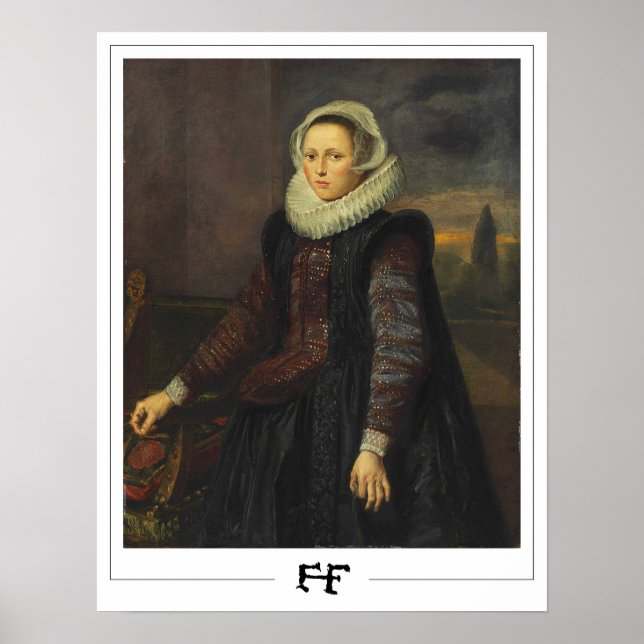 Frans Hals Zedign Art Poster #33 (Vorne)