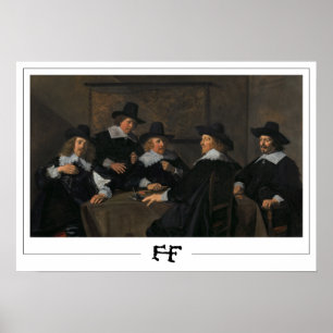 Frans Hals Zedign Kunstposter #66 Poster