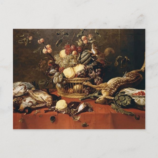 Frans Snyders - Still Life Postkarte (Vorderseite)