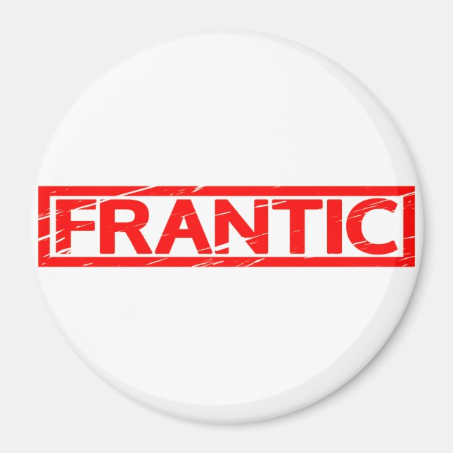 Frantic Briefmarke Magnet (Vorne)