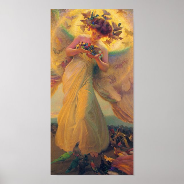 Franz Dvorak Angel CC0432 Cardstock Poster (Vorne)
