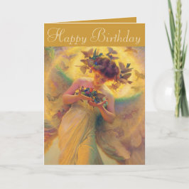 Franz Dvorak Angel of Birds CC0430 Geburtstag Karte