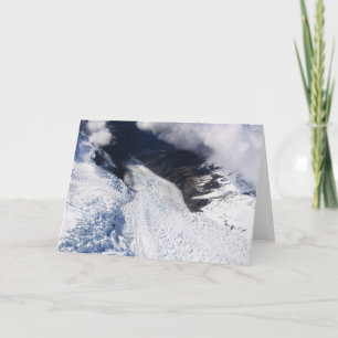 Franz Josef Glacier Aerial View, Neuseeland Karte