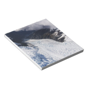 Franz Josef Glacier Aerial View, Neuseeland Notizblock