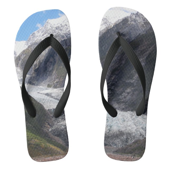 Franz Josef Glacier, Neuseeland Flip Flops (Fußbett)