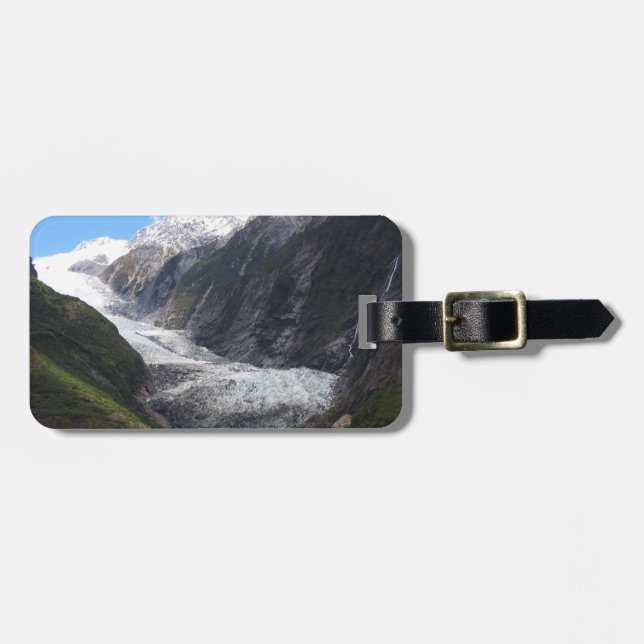 Franz Josef Glacier, Neuseeland Gepäckanhänger (Vorderseite horizontal)