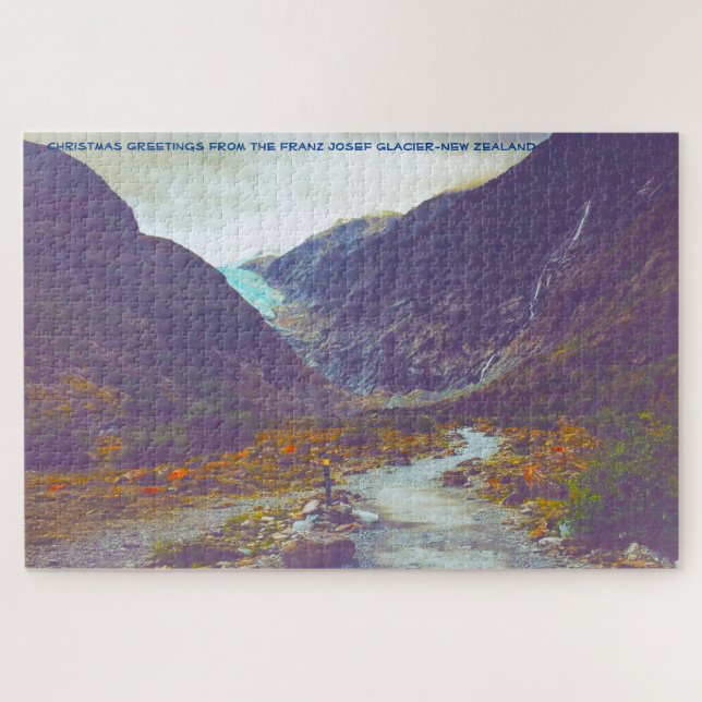 -Franz Josef Glacier-Neuseeland Jigsaw Puzzle (Horizontal)
