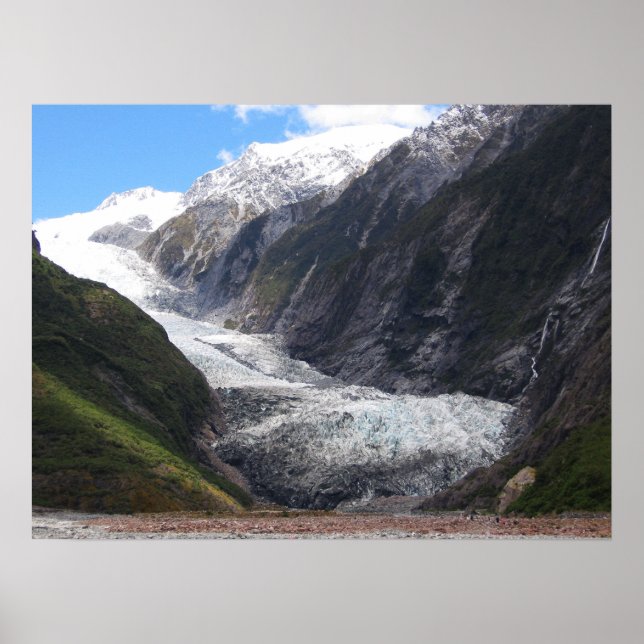 Franz Josef Glacier, Neuseeland Poster (Vorne)
