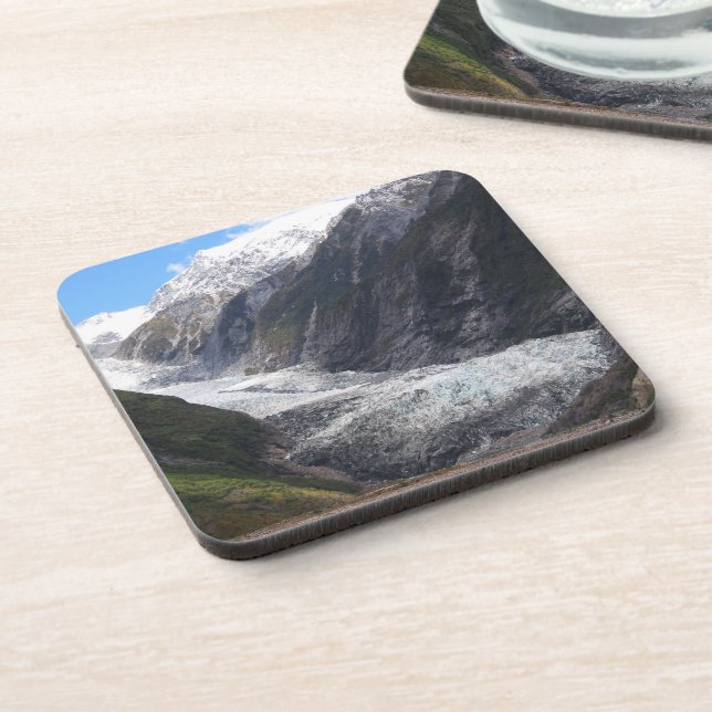 Franz Josef Glacier, Neuseeland Untersetzer (Linke Seite)