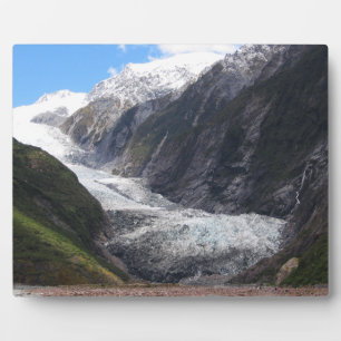 Franz Josef Glacier, New Zealand Fotoplatte
