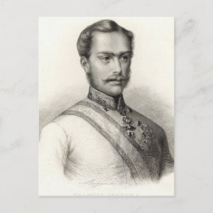 Franz Joseph I, Kaiser Österreichs 2 Postkarte