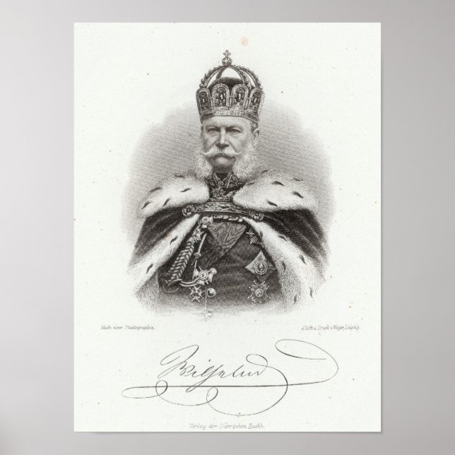 Franz-Joseph I. von Österreich Poster (Vorne)