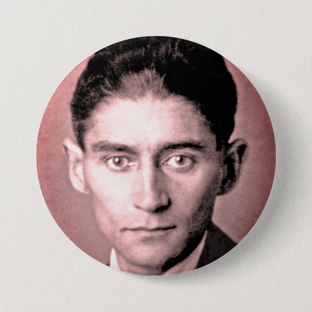 Franz Kafka Button (Vorderseite)