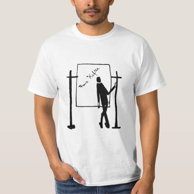 Franz Kafka-Illustration T-Shirt (Vorderseite)