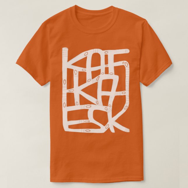 Franz Kafka kafkaesk 1 T-Shirt (Design vorne)