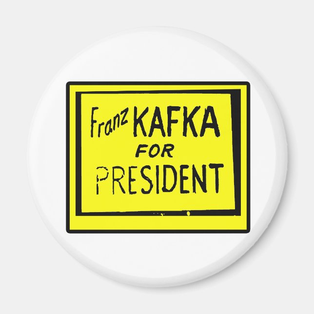 Franz Kafka Magnet (Vorne)