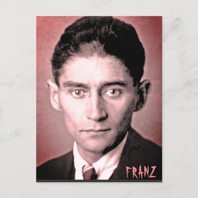 Franz Kafka Postkarte (Vorderseite)