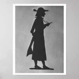 Franz Liszt (1811-86) als Abt (b/w Foto) Poster