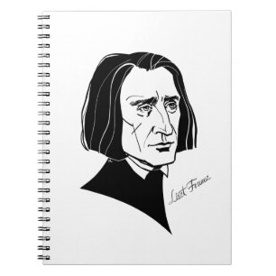 Franz Liszt Notizblock