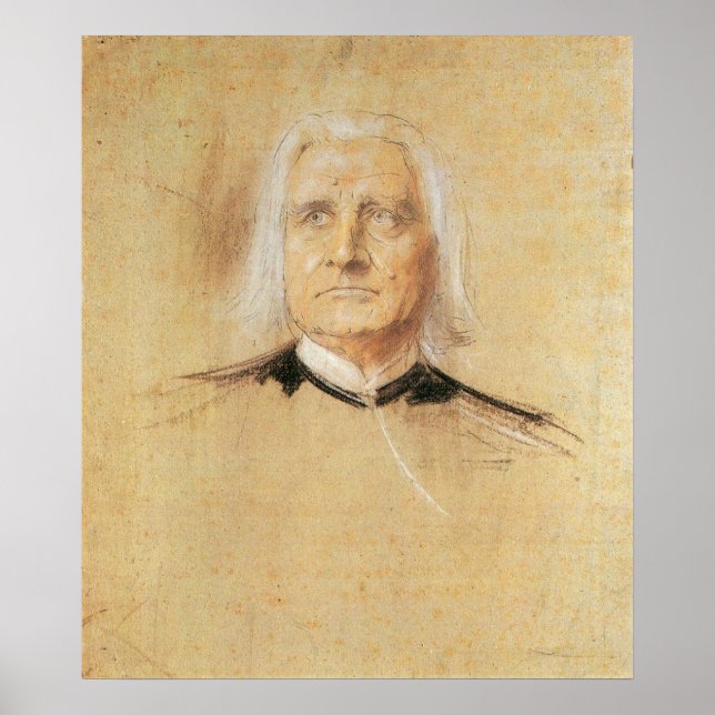 Franz Liszt Poster (Vorne)