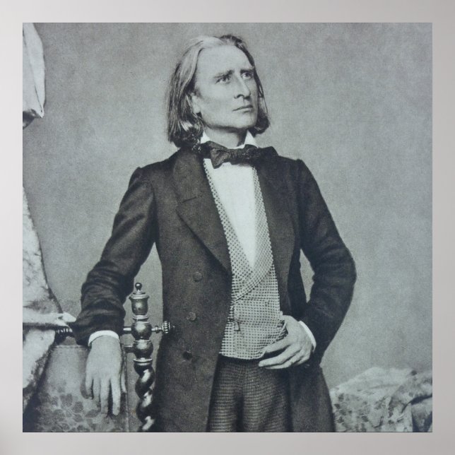 franz liszt poster (Vorne)