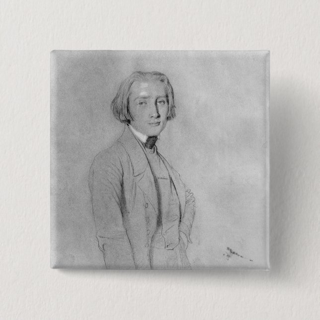 Franz Liszt Rom, am 29. Mai 1839 Button (Vorderseite)