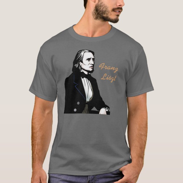 Franz Liszt T-Shirt (Vorderseite)