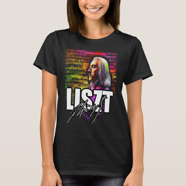 Franz Liszt T-Shirt (Vorderseite)