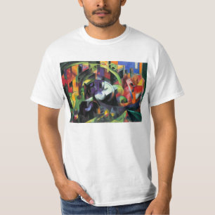 Franz Marc - abstrakt mit Vieh T-Shirt
