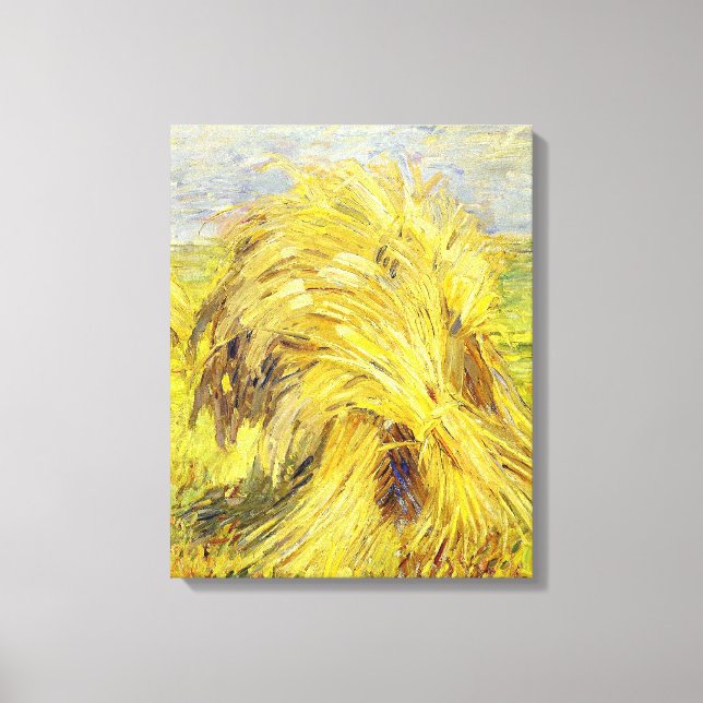 Franz Marc artwork, Sheaf of Grain, Leinwanddruck (Vorderseite)