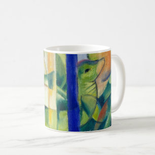 Franz Marc Berühmtes Malen von kleinen Bergziegen Kaffeetasse
