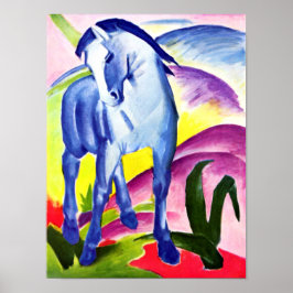 Franz Marc - Blaues Pferd I Poster