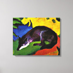 Franz Marc - Blue Fox Leinwanddruck