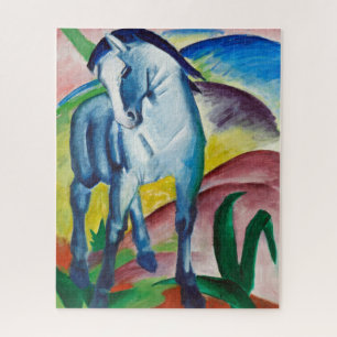 Franz Marc Blue Horse (1911) Puzzle