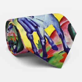 Franz Marc Blue Horse Vintages Kunstwerk Krawatte