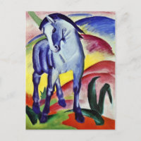 Franz Marc Blue Horse Vintages Kunstwerk