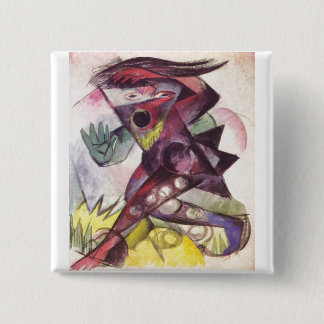 Franz Marc - Caliban Sturm Shakespeare 1914 Button